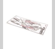 Schumacher U8307 Chassis Skin with Holes - LD2