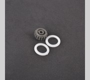 Schumacher U2461 Alloy Layshaft Pulley  17t - Mi1,Mi2/EC