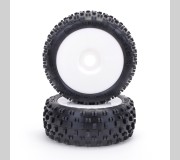 Schumacher U6808 Stagger Rib 1/8th - Silver - Pre-Glued  (pr)