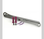 Schumacher U2985 C/F Battery Strap and Alloy Posts  4200