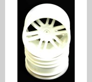 Schumacher U2974 White Wheel   12 Spoke - Havoc       (pr)