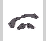 Schumacher U4293 C/F Steering Arm & Rear Hub Arm (kit) - Mi5 - 2pr