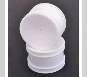 Schumacher U4101 Wheel Rear 2WD/4WD pin drive Flexlite White - pr