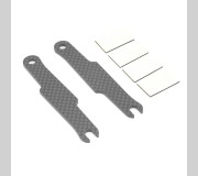 Schumacher U3881 CF LiPo Straps & Adhesive Pads  SP - CAT SX3