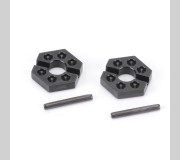 Schumacher U4507 Alloy Wheel Hex Front pr - K1 Aero,K2