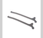 Schumacher U7684 C/F HD Rear Top Decks 3.0mm pr - L1/EVO