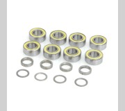 Schumacher U2189 Wheel Bearings 5x10x4 Shield +Shim Set (8pcs)
