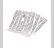Schumacher U3912 Decal Sheet - Mi4CXL (pk3)