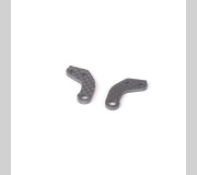 Schumacher U7804 C/F Front Steering Arm - Mi7 (pr)