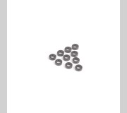 Schumacher U7711 M3 Black Alloy Washers 2.00mm (pk10)