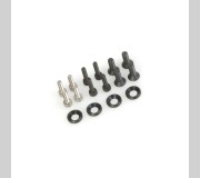 Schumacher U2556 Chassis Buttons and Engine Mount Screws - Men,Fus