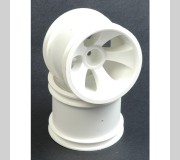 Schumacher U2821 White Wheel   5 Spoke - Menace        (pr)