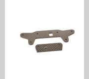 Schumacher U2815 C/F Front Shock Bkt and Straps etc - GTR