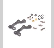 Schumacher U7818 C/F Upper Wishbone Mount 2 Dot - Mi7 (pr)