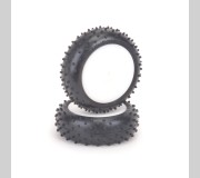 Schumacher U6793 Mini Spike2 -Pre-Glued Yellow Front 4WD hex (pr)