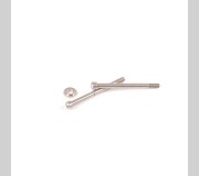 Schumacher U1880 Long Steering Posts+Washer-SST/CAT