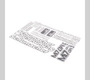 Schumacher U7745 Decals - Mi7