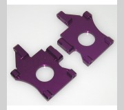 Schumacher U2724 Alloy Diff Mounts  purple pr - Mi2/EC