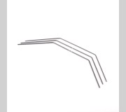 Schumacher U4921 Rear Roll Bar Set 3pcs - Mi6/evo