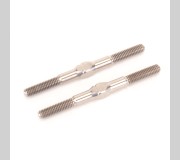 Schumacher U7316 Titanium Turnbuckle - 39mm - Silver - pr