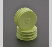 Schumacher U7458 Wheel Front 4WD - Neon Yellow v2 - pr