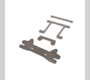 Schumacher U2816 C/F Rear Shock Bkt and Straps etc - GTR