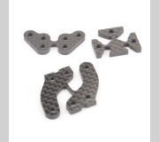 Schumacher U4871 C/F Steering, Lockstop & Rear Hub Arm kit-Mi6/evo