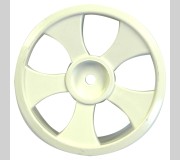 Schumacher U3086 Wheel  White 5 Spoke  - Rascal (pr)