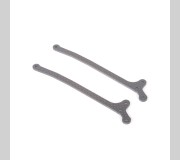 Schumacher U7687 C/F HD Rear Top Decks 2.5mm pr - L1/EVO