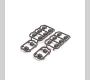 Schumacher U7628 Rear Toe-In Inserts 8prs - LD/2,L1 EVO,ST