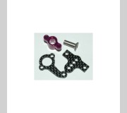 Schumacher U3134 Steering Arm  Mount and Pivot - Mi3 CF