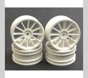 Schumacher U2170 Wheel  12 spoke 25mm - White (Pk4)