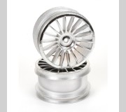 Schumacher U2809 Chrome Rear Wheels - GTR (pr)
