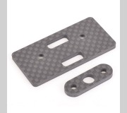 Schumacher U4082 C/F Pin Retainer/Link Spacer Rear - Cougar SVR