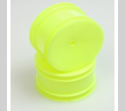 Schumacher U3406 Wheel  Rear Fluro Yellow 2WD/4WD pin drive  pr