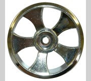 Schumacher U3087 Wheel  Chrome 5 Spoke  - Rascal (pr)