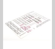 Schumacher U4781 Decal Sheet - CAT K2
