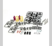 Schumacher U1559 Purple Ultra-Short Shock Absorbers  (pr)