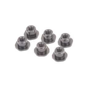 Schumacher U7027 0.0 Offset Lower Arm Insert - Eclipse - pk6