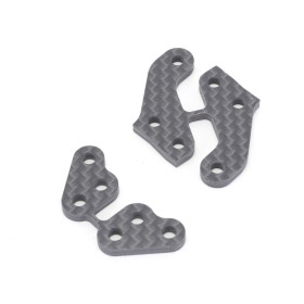 Schumacher U4536 C/F Steering Arm & Rear Hub Arm (kit) - Mi5evo