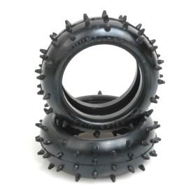 Schumacher U6595 Full Spike - Front Tyres- Yellow - 2.2 (pr)