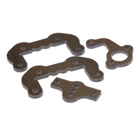 Schumacher U3577 S1 Mounts  Strg and Upper Link - Mi4LP-Race