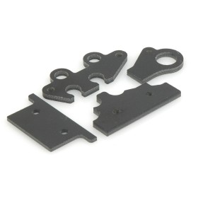 Schumacher U2865 Bumper Braces and Trans Support - Havoc