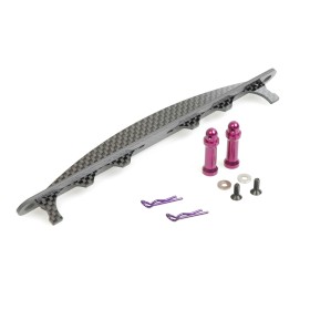 Schumacher U3222 C/F Battery Strap and Alloy Posts - Mi3/.5