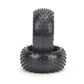 Schumacher U6763 Mini Spike 2  Rear Tyres - Silver (pr)