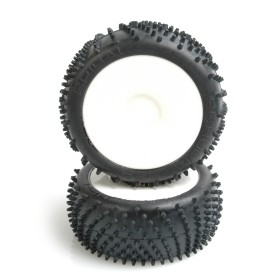 Schumacher U6722 SPIRAL 1/8th Pre-Glue - Yellow  (pr)