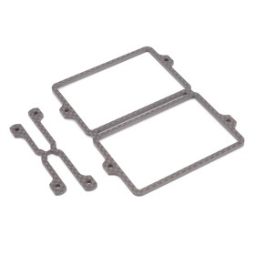 Schumacher U3880 CF LiPo Tray & Spacer  Saddle Pack - CAT SX3