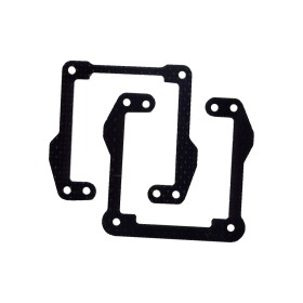 Schumacher U2705 Suspension Risers  Fr and Rr  S1 - Mi2/EC