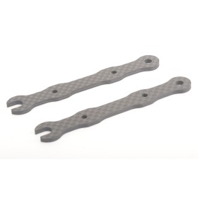 Schumacher U4768 C/F Saddle Lipo Strap - CAT K2 - (2pcs)