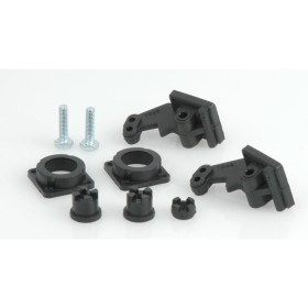 Schumacher U3056 Front Hub Carrier and Axle - Rascal (pr)